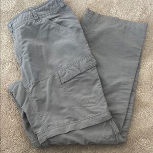 The North Face Gray Cargo Pants Lightweight Outdoor Essential